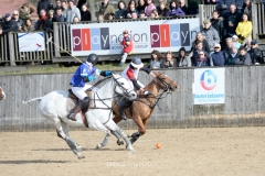 The Playnation Arena Polo Test Match at The All England Polo Club, Hickstead, 02/03/2019 - High Goal Challenge: Hedonism Wines v Centtrip Wales - Test Match for the Brian Morrison Tropby: England vs France - © www.imagesofpolo.com