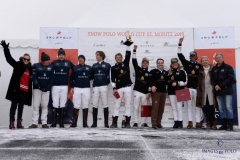 St Moritz Snow Polo World Cup 2019, Day 3, Subsidiary final: Azerbaijan Land of Fire vs Cartier, Final: Maserati vs Badrutt's Palace Hotel, 27/01/2019 - © Tony Ramirez/www.imagesofpolo.com